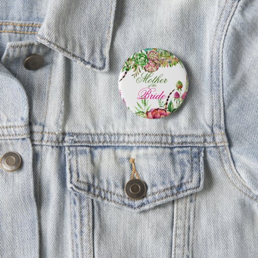 Schöne Sukkulenten Mutter der Bride Button (Beispiel)