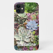Schöne Sukkulturen Case-Mate iPhone Hülle (Rückseite)