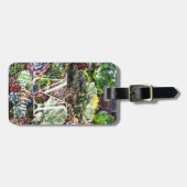 Schöne Sukkulturen Gepäckanhänger (Vorderseite horizontal)