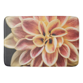 Schöne Summer Dahlia Blume (Blumenkunst) Badematte