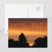 Schöne Sunrise Postkarten (Vorne/Hinten)