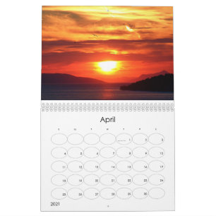 Schöne Sunset Fotos Kalender