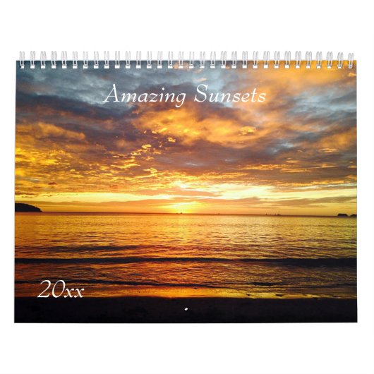 Schöne Sunset Fotos Kalender (Titelbild)