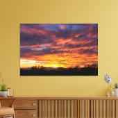 Schöne Sunset Leinwand Triptych Art (Insitu (Wohnzimmer))
