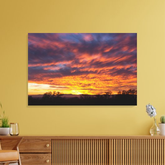 Schöne Sunset Leinwand Triptych Art (Insitu (Wohnzimmer))