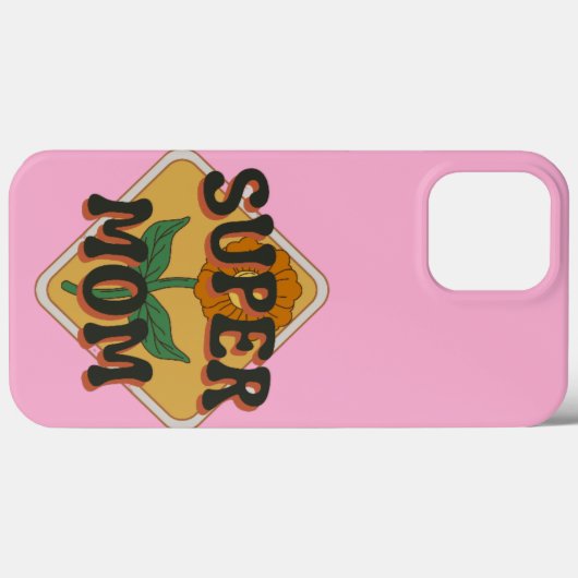 schöne Supermuttideen Case-Mate iPhone Hülle (Rückseite (Horizontal))