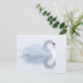 Schöne Swan Postcard Postkarte (Stehend Vorderseite)