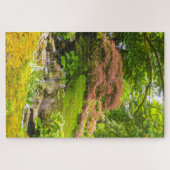 Schöne Szene aus dem Keukenhof Park, Niederlande Puzzle (Horizontal)