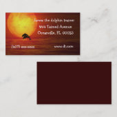 Schöne Szene Visitenkarte (Vorne/Hinten)