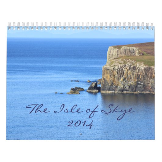 Schöne Szenen von der Insel von Skye: 2014 Kalender (Titelbild)
