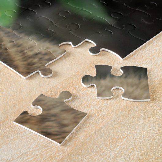 Schöne Tabby Cat Puzzle (Seite)