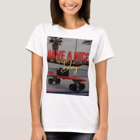 Schöne Tage im Shirt-Design T-Shirt (Vorderseite)