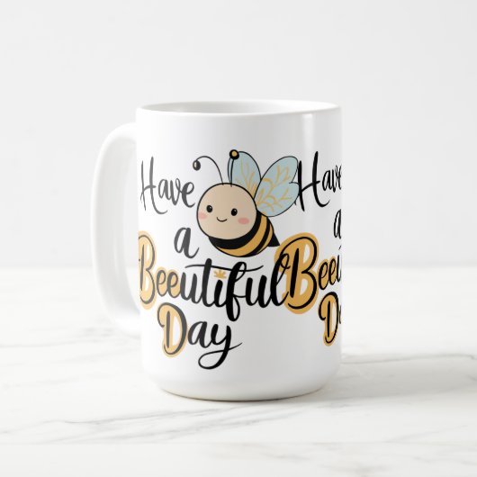 Schöne Tage Kaffeetasse (Vorderseite Links)