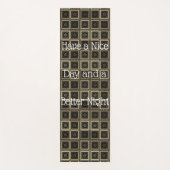 Schöne Tage und eine bessere Nacht Yogamatte (Vorderseite)