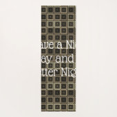 Schöne Tage und eine bessere Nacht Yogamatte (Rückseite)