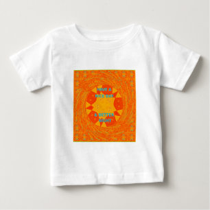 Schöne Tage- und Nachtkunst Baby T-shirt