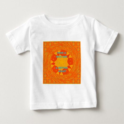 Schöne Tage- und Nachtkunst Baby T-shirt (Vorderseite)