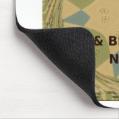 Schöne Tage- und Nachtkunst Mousepad (Ecke)