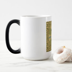 Schöne Tage- und Nachtkunst Verwandlungstasse