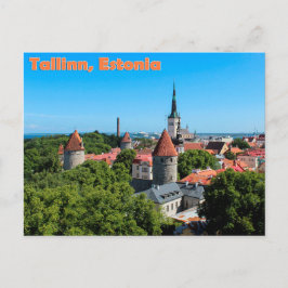 Schöne Tallinn Estland Altstadt Postkarte