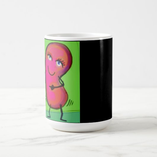 Schöne Tanzen-Nieren-Tasse Kaffeetasse (Mittel)