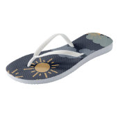 Schöne Tapeten Design Badesandalen (Schrägansicht)