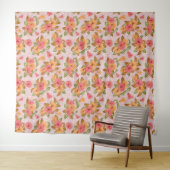 Schöne Tapisserie mit Blumen Wandteppich (Beispiel (Horizontal))