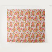 Schöne Tapisserie mit Blumen Wandteppich (Vorderseite (Horizontal))