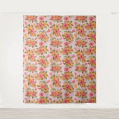 Schöne Tapisserie mit Blumen Wandteppich (Vorderseite)