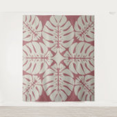 Schöne Tapisserien aus Tropenholz Wandteppich (Vorderseite)