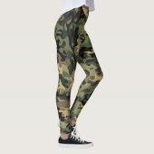 Schöne Tarnung Kunst Leggings (Rechts)