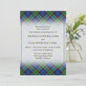 Schöne Tartan-Schottenmuster Clan Fletcher (Stehend Vorderseite)