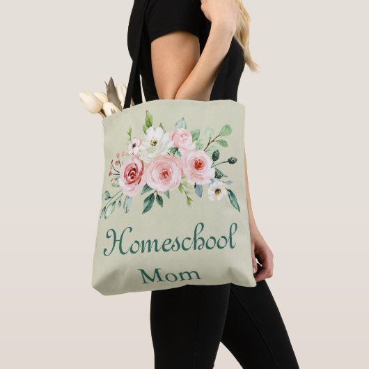 Schöne Tasche der Blumenschule für Mama (Von Nahem)