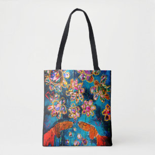 Schöne Taschentasche 'Daschunds in Love Tasche