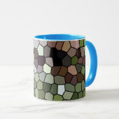 Schöne Tasse aus Mosaikteppich (VorderseiteRechts)