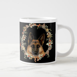 Schöne Tasse des deutschen Hirtenschäfts