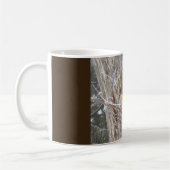 Schöne Tasse des Eichhörnchens im Winter (Links)