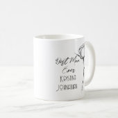 Schöne Tasse für Schwarz und Weiß (VorderseiteRechts)