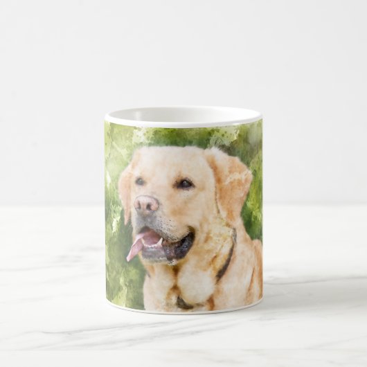 Schöne Tasse - Gelbe Labrador (Mittel)