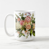Schöne Tasse, Hydrangea, Lilac, Rose Kaffeetasse (Links)