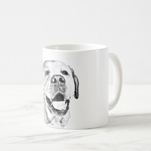 Schöne Tasse - Labrador Retriever (VorderseiteRechts)