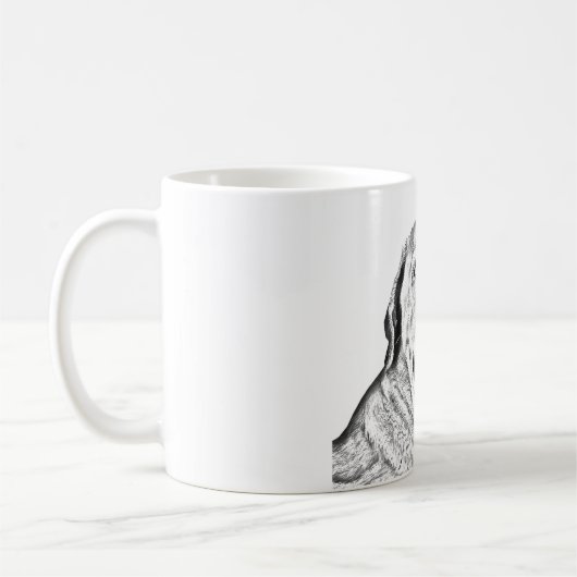 Schöne Tasse - Labrador Retriever (Links)