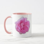 schöne Tasse mit natürlicher Rose (Links)