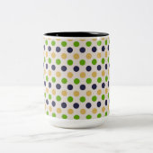 Schöne Tasse mit Punktenmuster (Mittel)