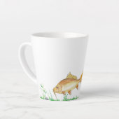 Schöne Tasse mit Süßwasserfisch (Linke Ecke)