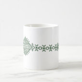 Schöne Tasse mit Symbolen aus dem Staunen (Mittel)