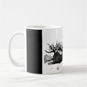 Schöne Tasse mit Winterlandschaft (Links)