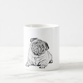 Schöne Tasse - Mops Dog (Mittel)