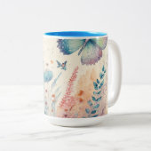 Schöne Tasse Schmetterlingsgetränk (VorderseiteRechts)