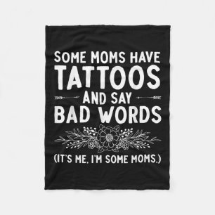 Schöne Tätowierung Design Mama Frauen Tattoo Artis Fleecedecke